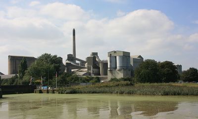 South Ferriby Cement Kiln - Source GlobalCement.com