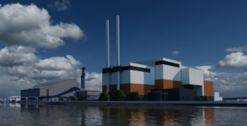 Artist Impression of Riverside Energy Park, All right reserved Cory