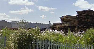 Picture of Trackwork Biomass EFW site, source Google Streetview